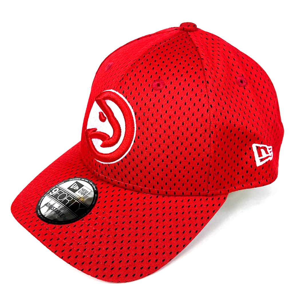 Atlanta Hawks Hat Red NBA Mesh 940 Snapback New Era